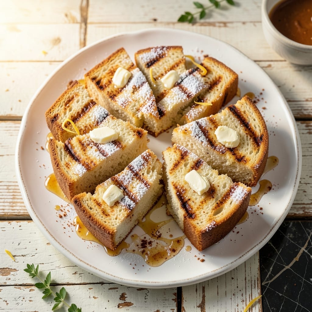Grilled Angel Food Cake Recipe: Caramel-Kissed With Charred Edges