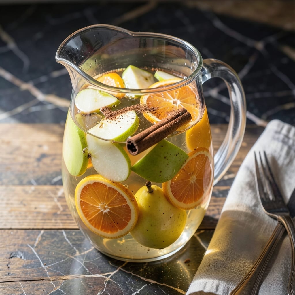 Fall Sangria Recipe White Wine: Autumn Spice Infusion With Seasonal Fruits