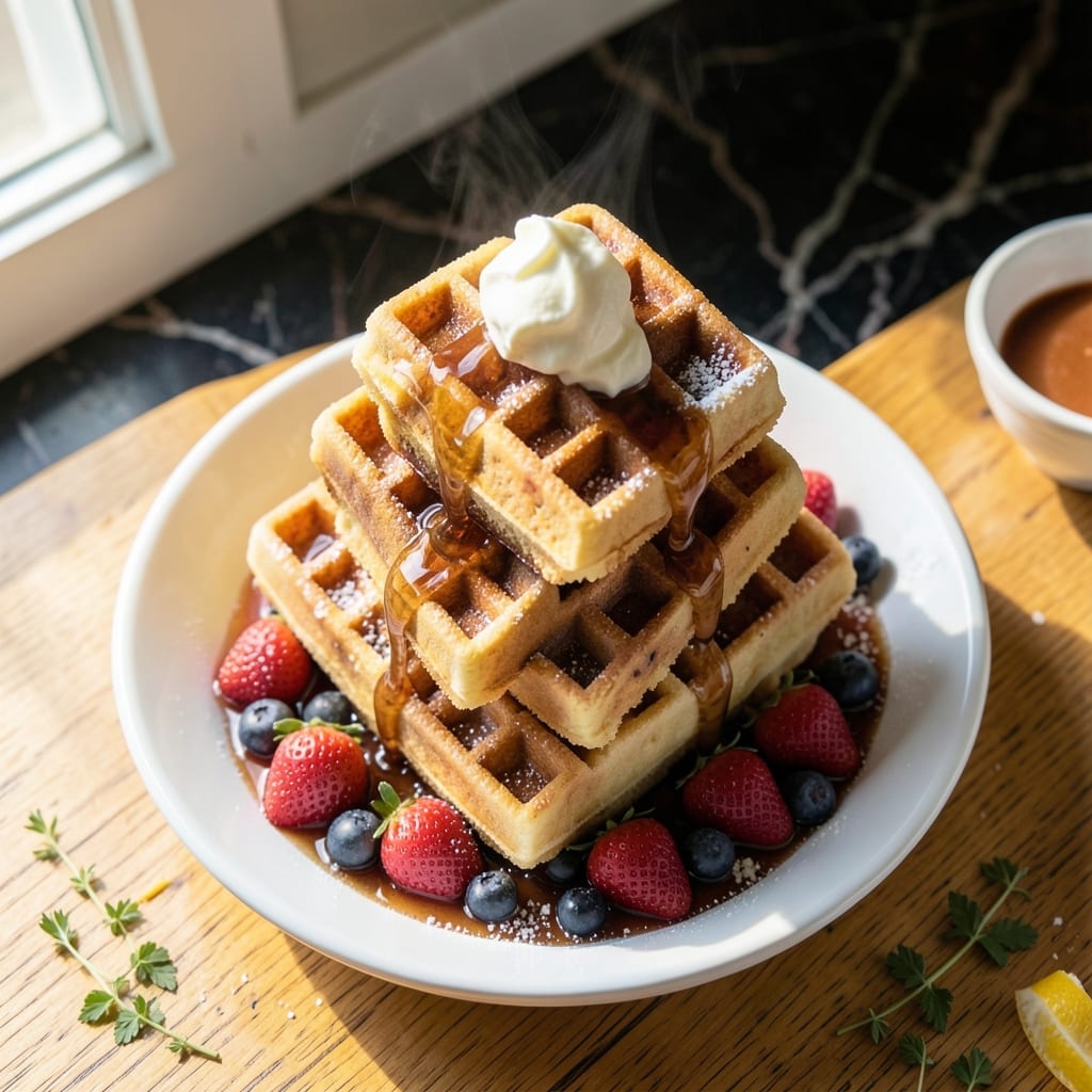 IHOP Waffle Recipe: Fluffy Grid Iron Goodness at Home