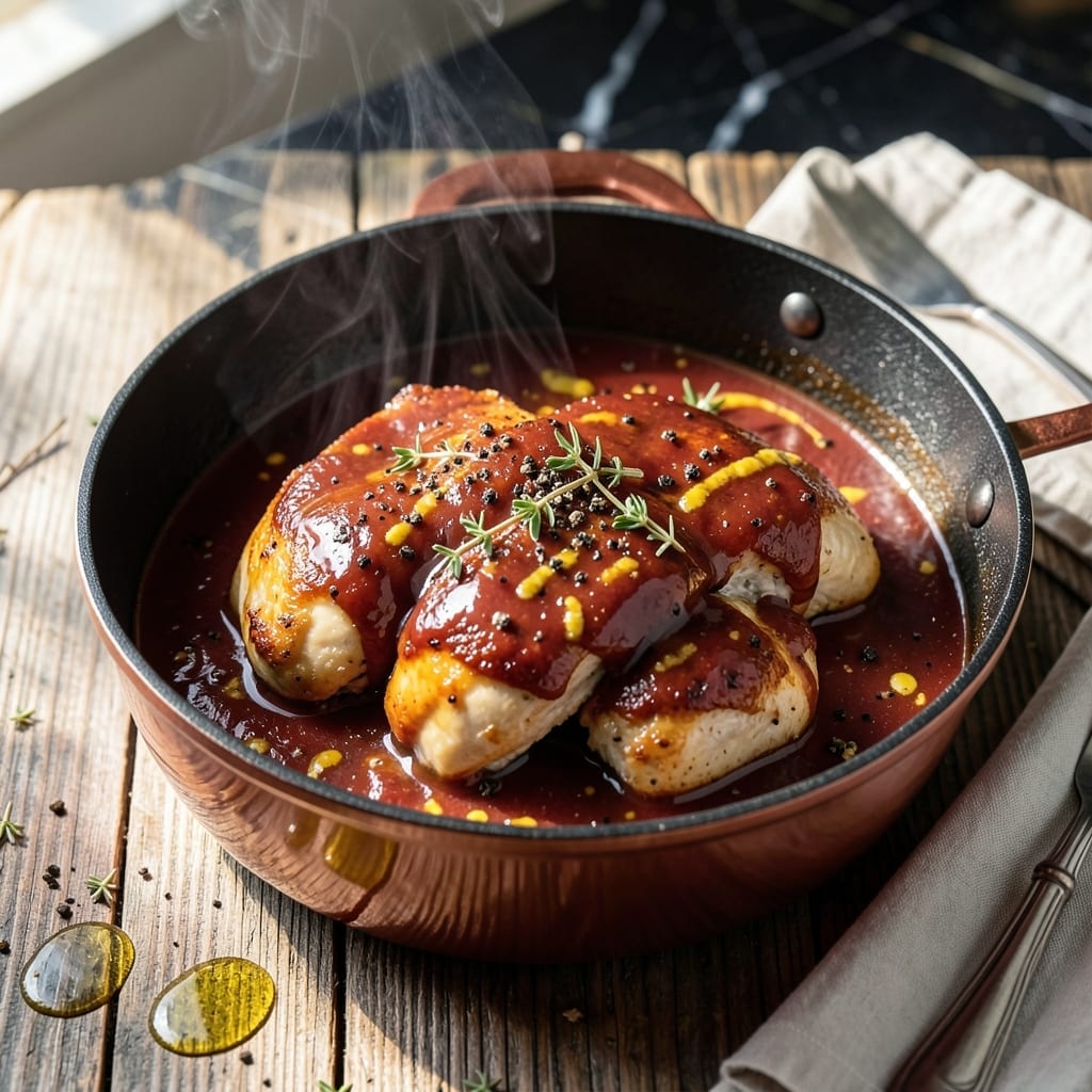 4 H Chicken Barbecue Sauce Recipe: Tangy and Sweet Simmered Richness