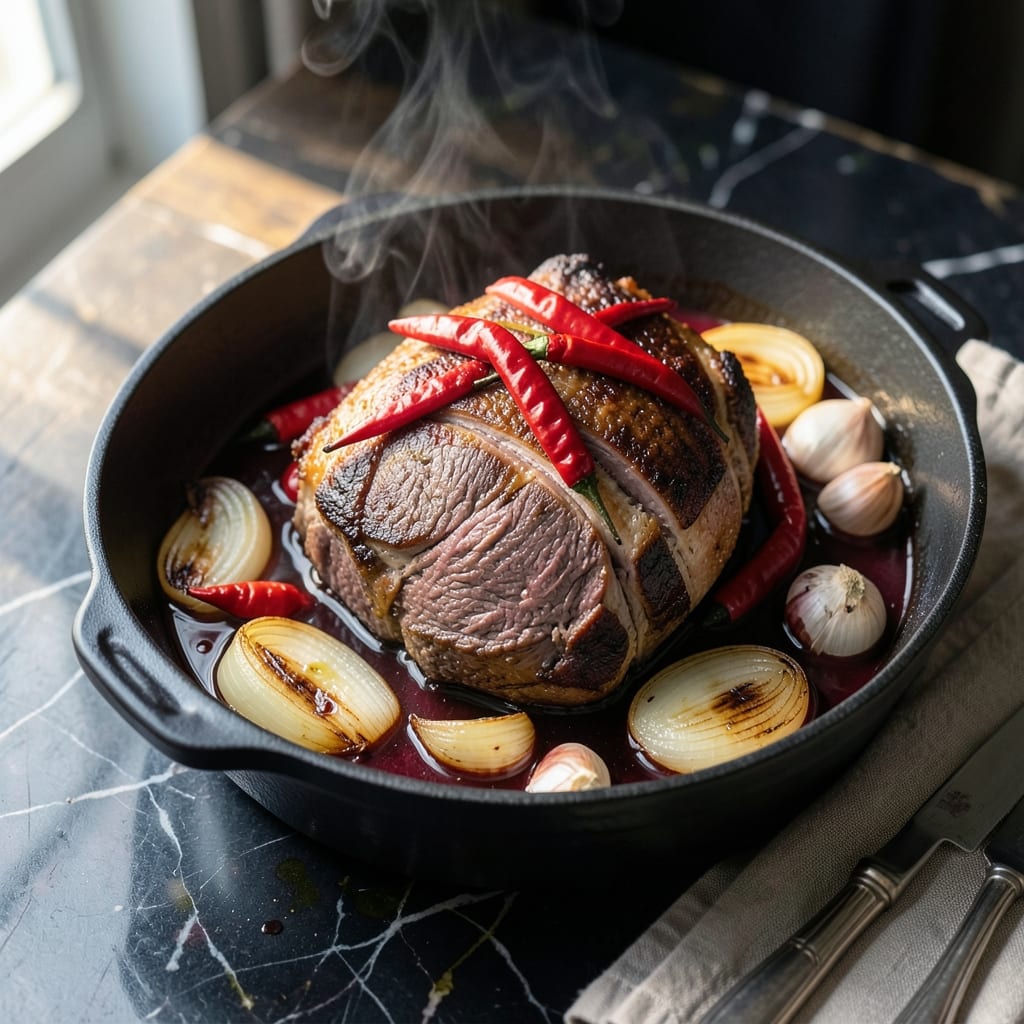 Pot Roast Recipe With Pepperoncini: Slow-Braised Beef With Tangy Bite