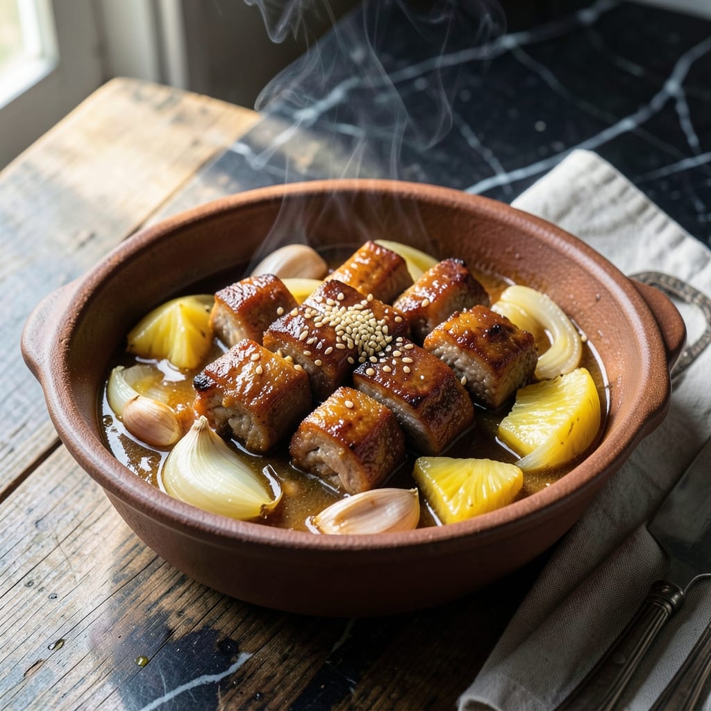 Pork Humba Recipe Panlasang Pinoy: Slow-Braised Pork in Pineapple Vinegar Sauce