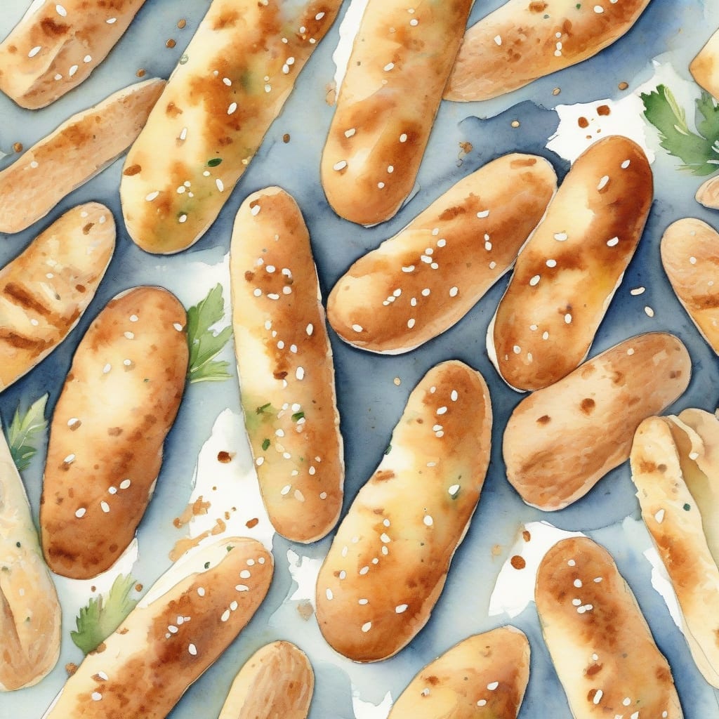 sesame breadsticks recipe