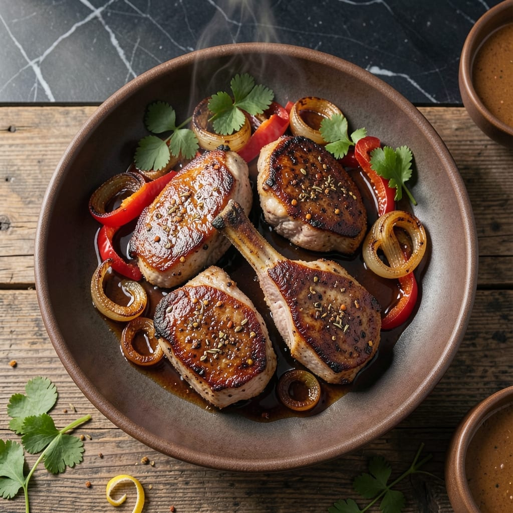 Jerk Pork Chops Recipe Oven: Caribbean Spice Crust in 30 Minutes
