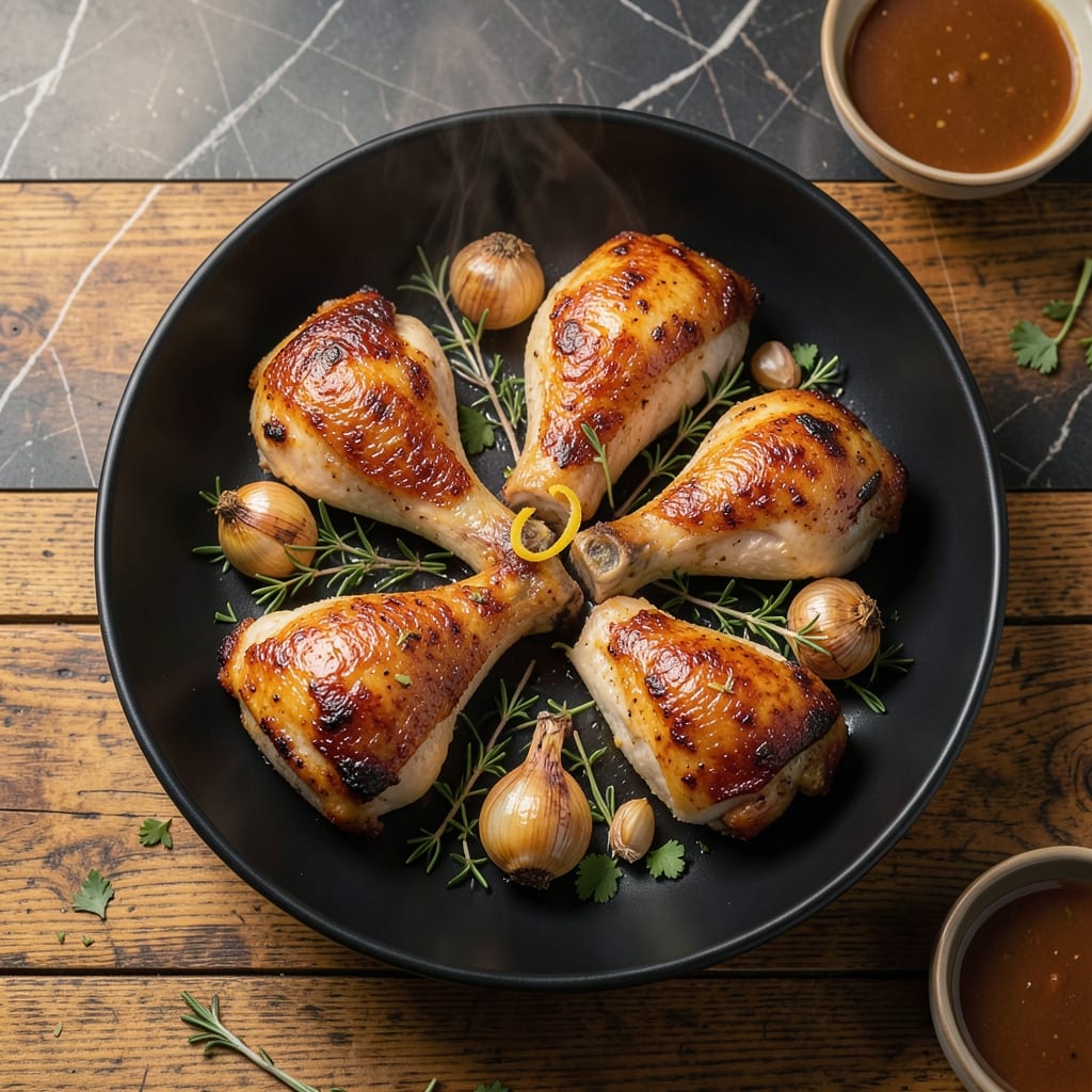 Instant Pot Recipe for Bone-In Skin-On Chicken Thighs: Pressure-Cooked Crisp and Juicy
