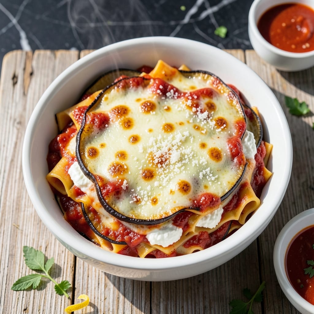 Eggplant Lasagna Recipe Easy: No-Boil Noodles and Rich Layers