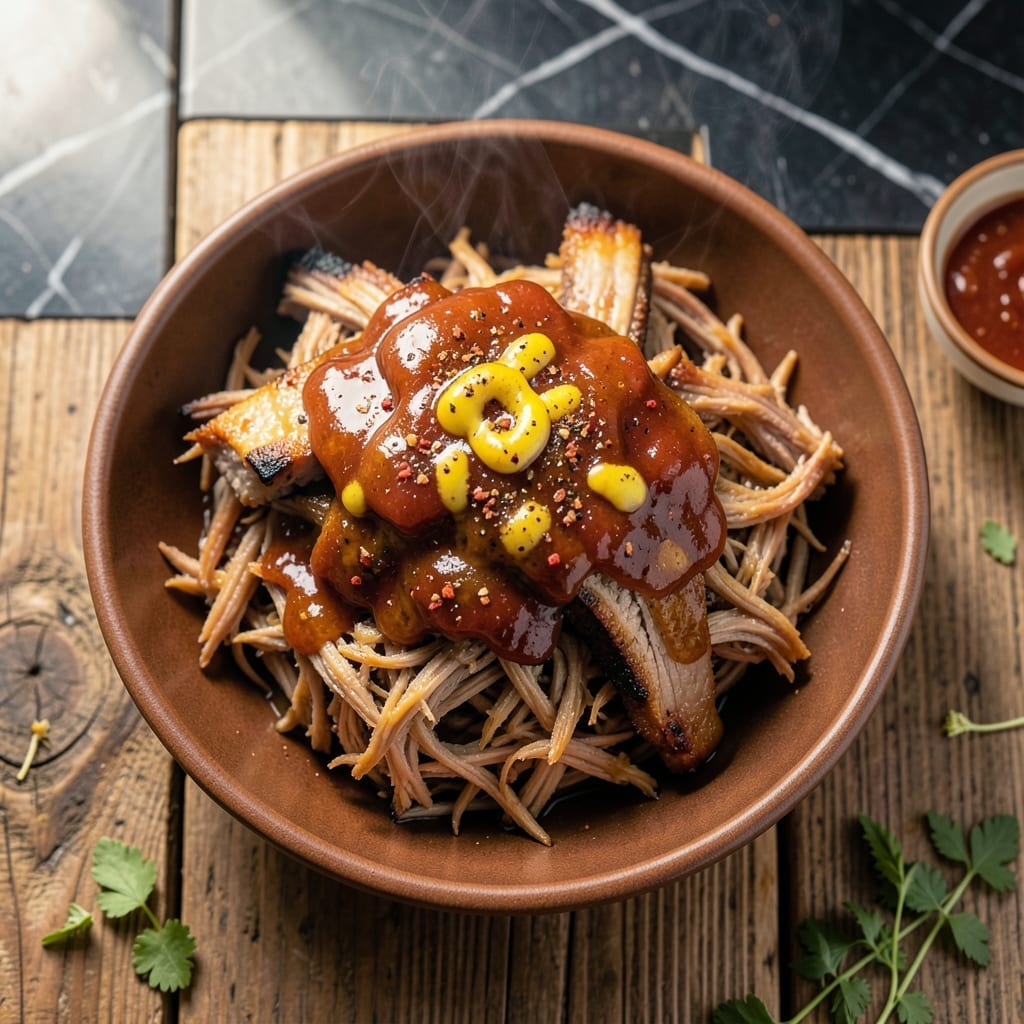 Carolina Barbecue Recipe Slow Cooker: Tangy Vinegar-Based Pull-Apart Pork