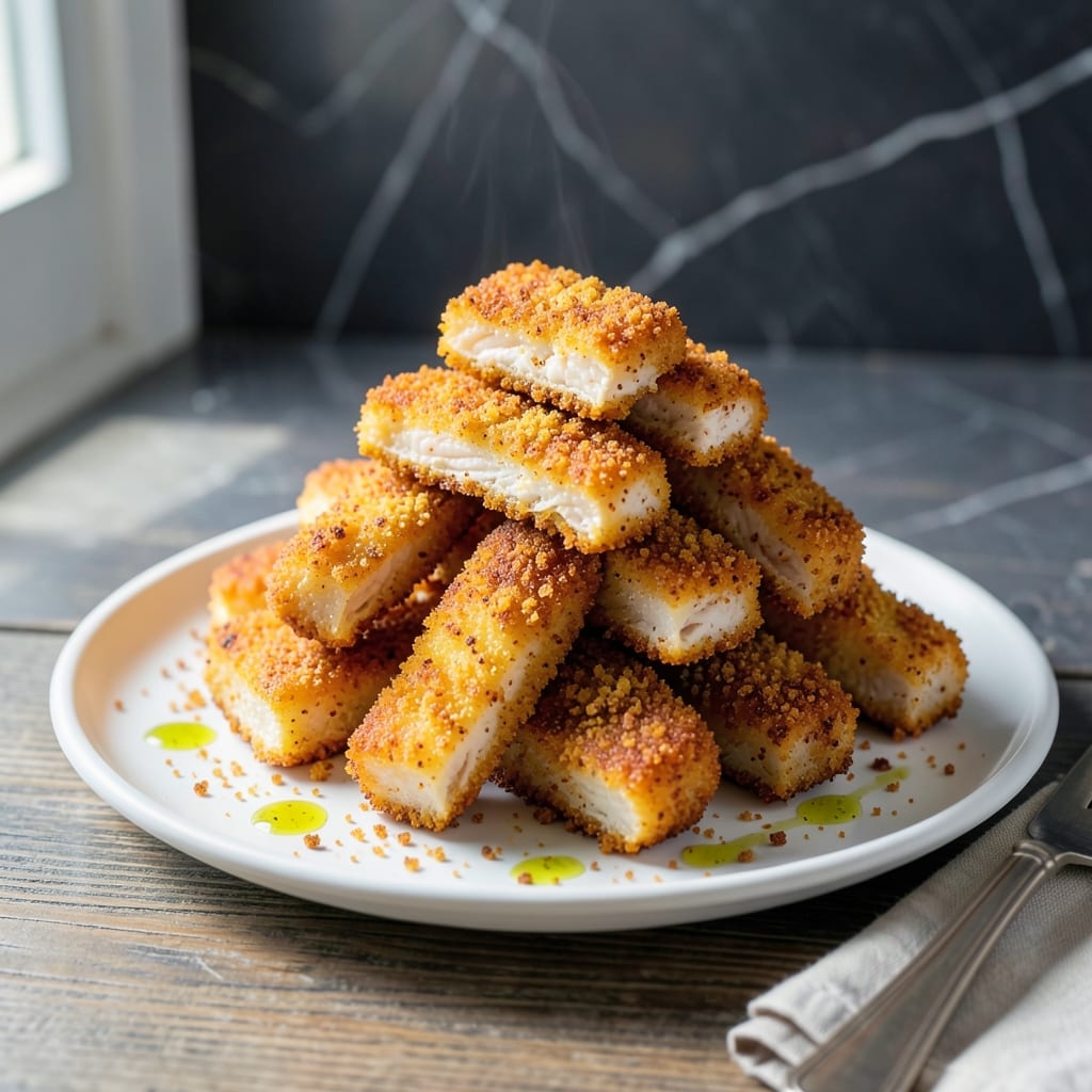 Recipe For Fish Sticks: Homemade Crunch With Mild White Fish