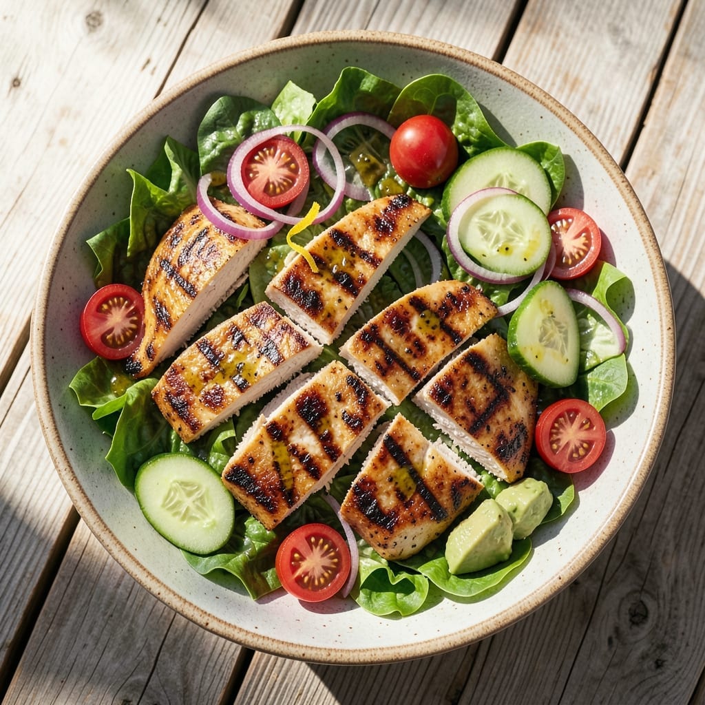 Hillstone Grilled Chicken Salad Recipe: Smoky Char Meets Garden Freshness