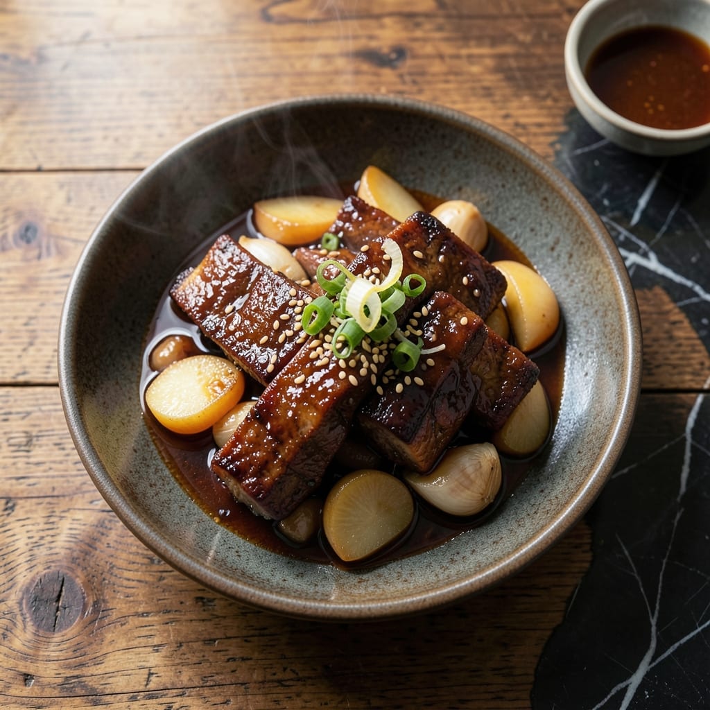 Galbi Jjim Recipe Slow Cooker: Korean BBQ Beef in Melt-In-Your-Mouth Sauce