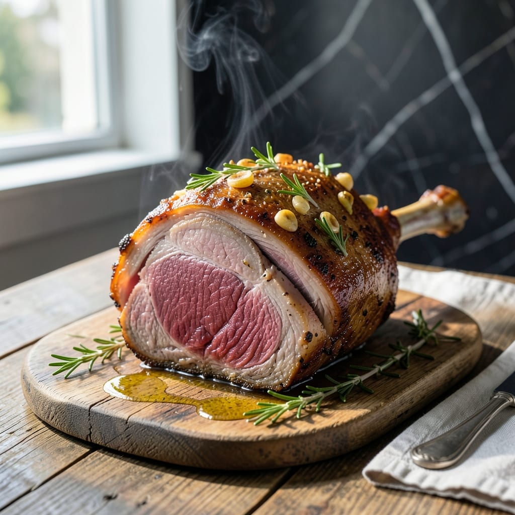 Half Leg of Lamb Recipe Slow Roast: Fall-Off-The-Bone Succulence