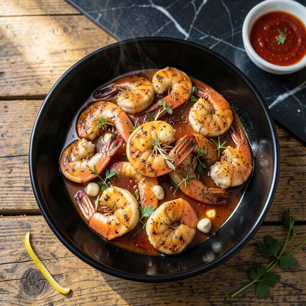 Ruth's Chris Barbecued Shrimp Recipe: New Orleans-Style Butter Sauce