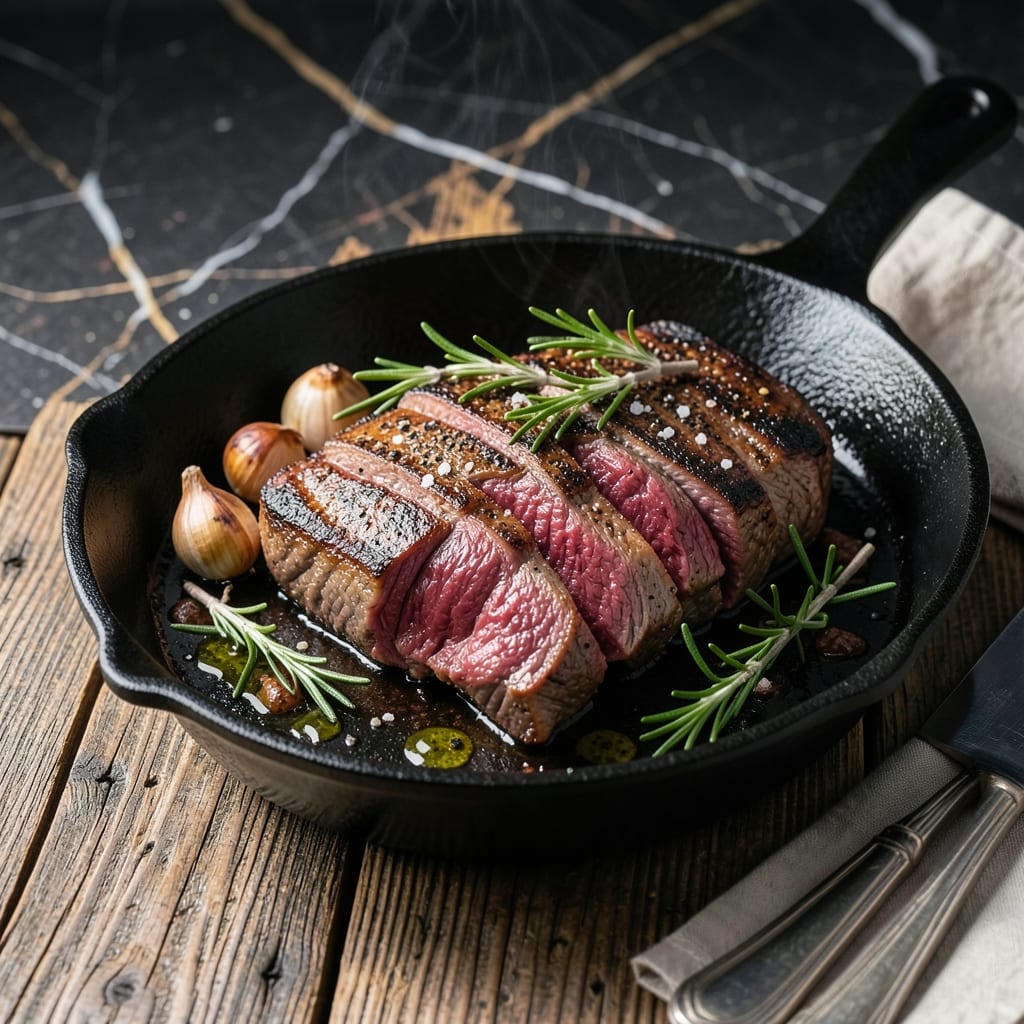 Flat Iron Steak Recipe Cast Iron: Perfect Sear and Juicy Finish