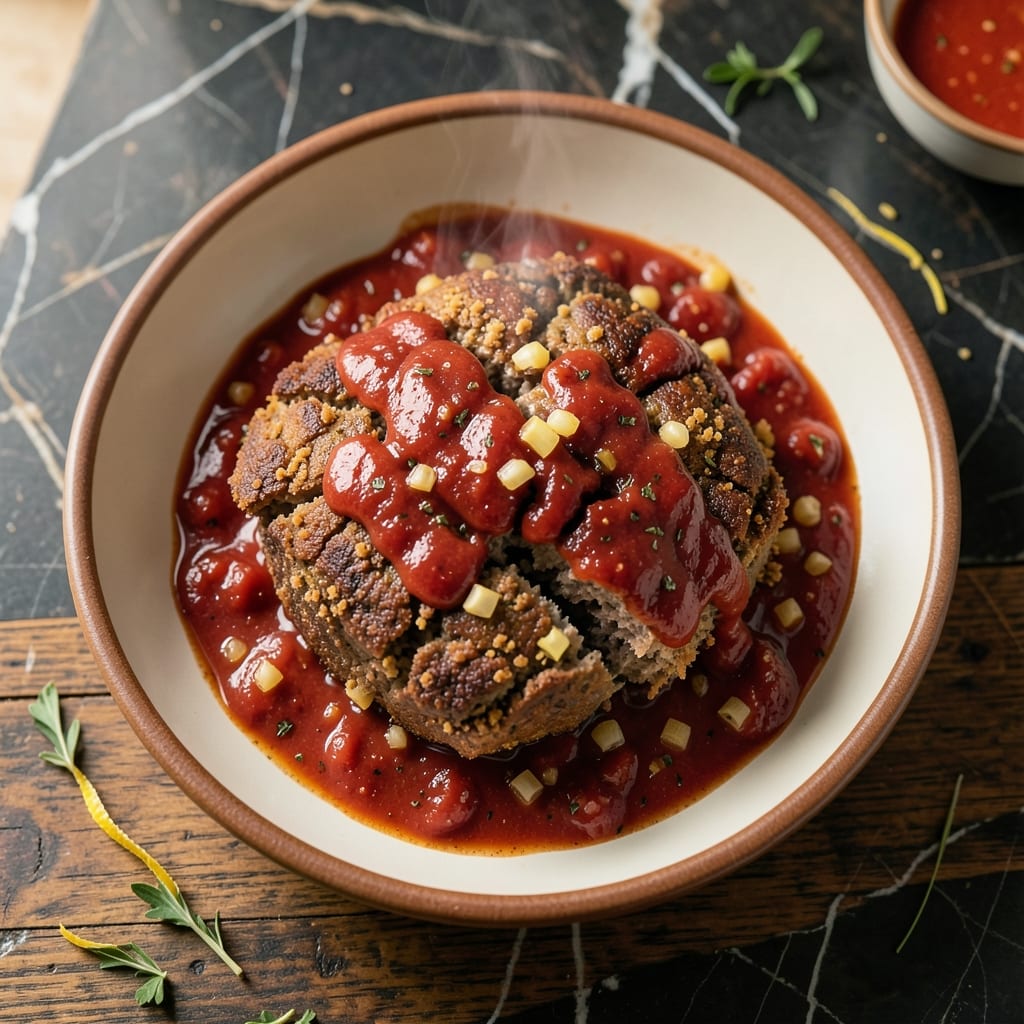 Meat Loaf Recipe With Sauce: Homestyle Glaze With Tangy Tomato Depth