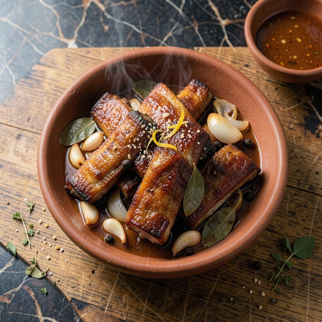 Pork Spare Ribs Recipe Pinoy Style: Adobo-Braised Fall-Off-The-Bone Goodness