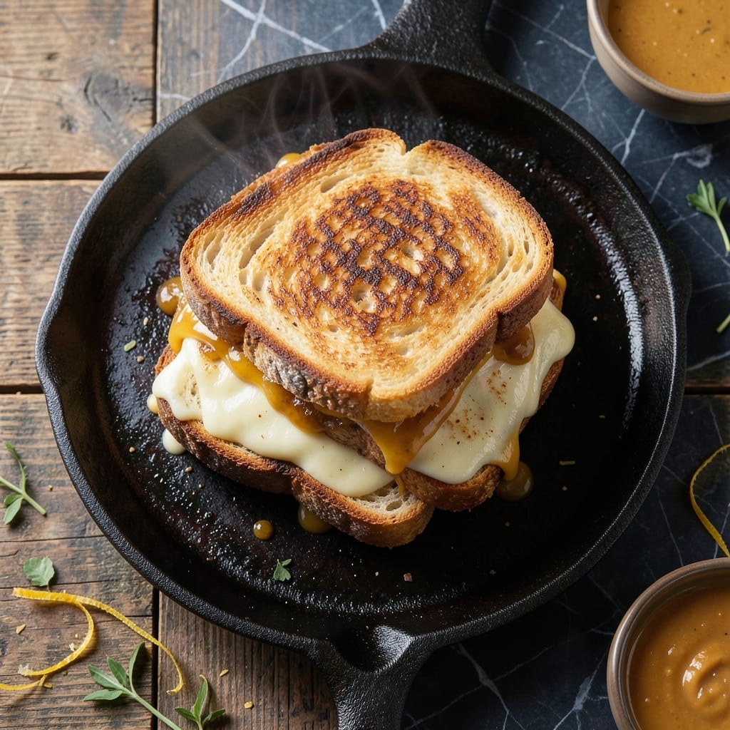 Blackstone Grilled Cheese Recipe: Crispy Bread and Gooey Cheese in Minutes