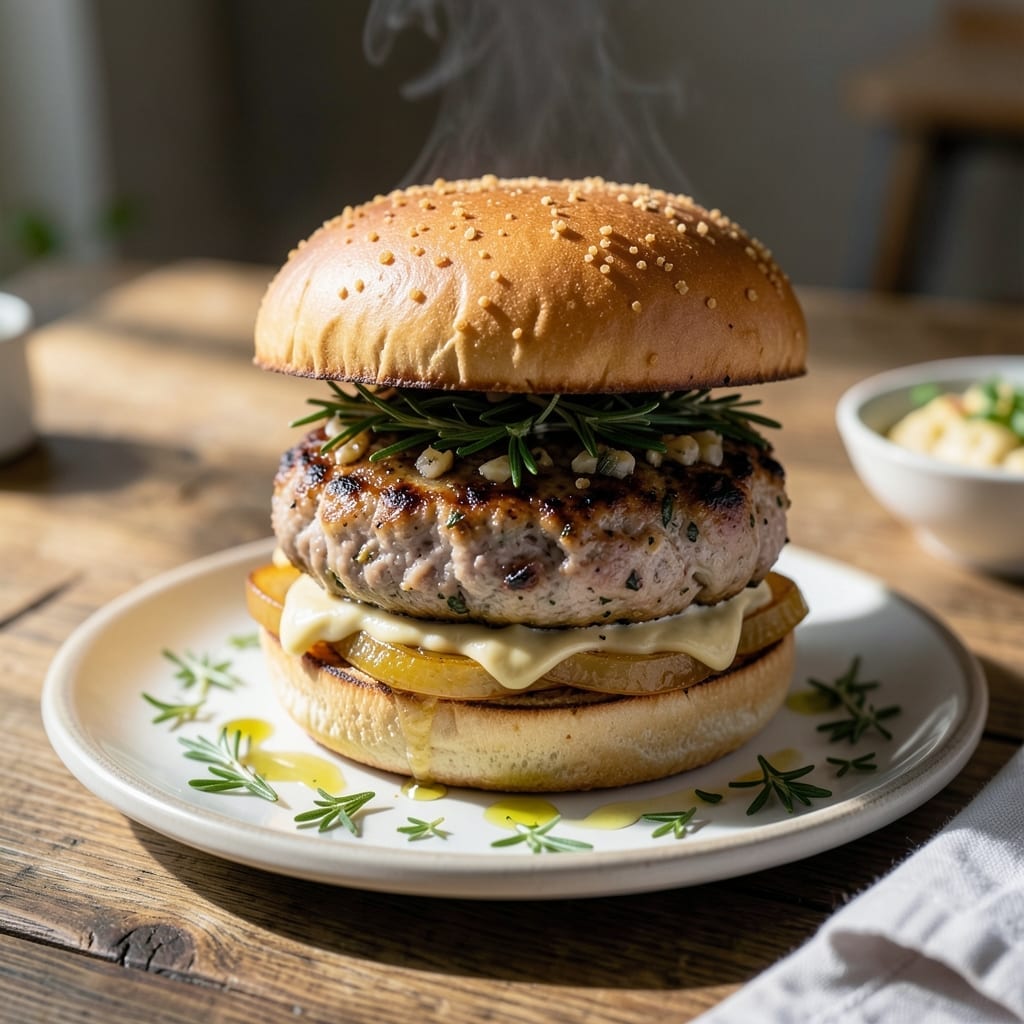 Grilled Turkey Burger Recipe Gluten Free: Charcoal-Kissed Patties With Herb Infusion