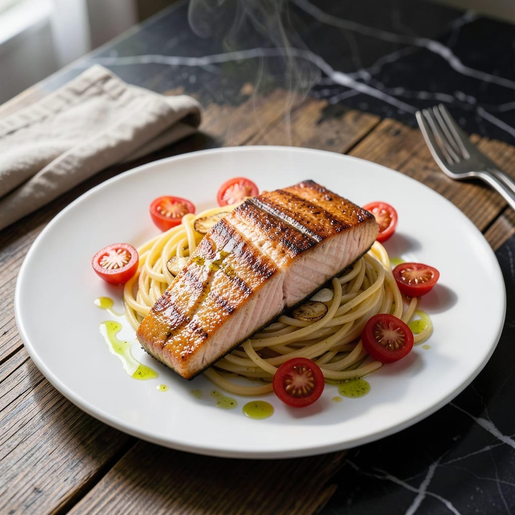 Salmon Pasta Recipe Tomato: Mediterranean-Inspired One-Pot Meal