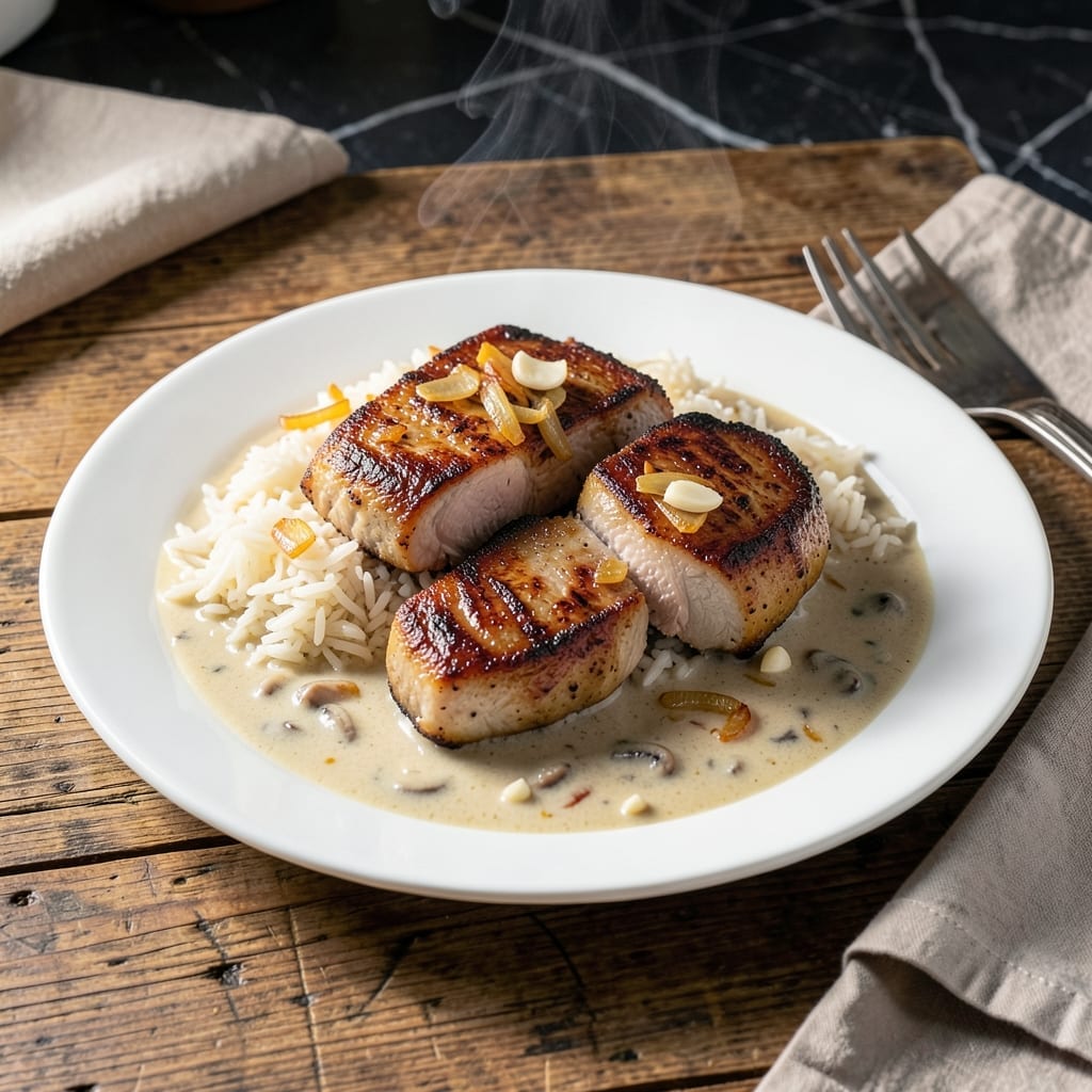 Pork Chop and Rice Crockpot Recipe: Hands-Off Savory Comfort