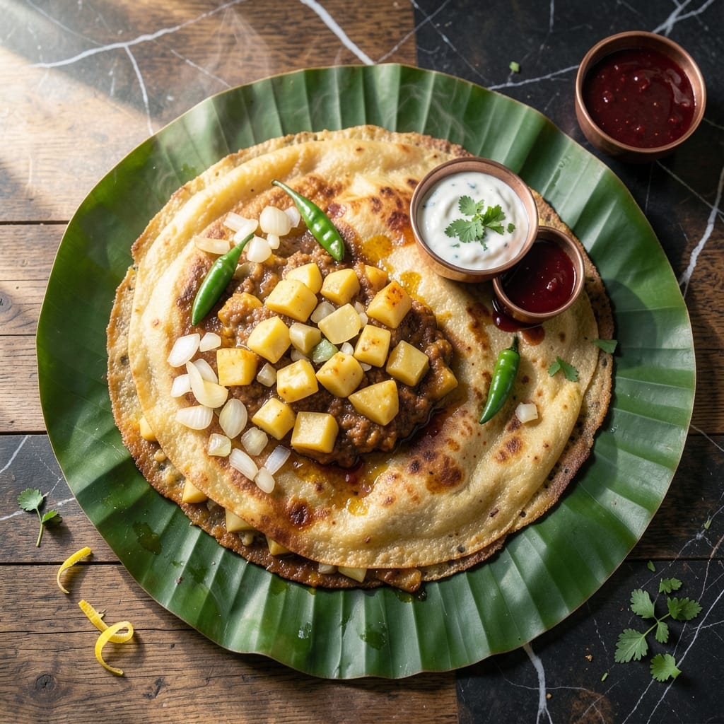 Recipe to Make Masala Dosa: Crispy Layers With Spiced Potato Filling
