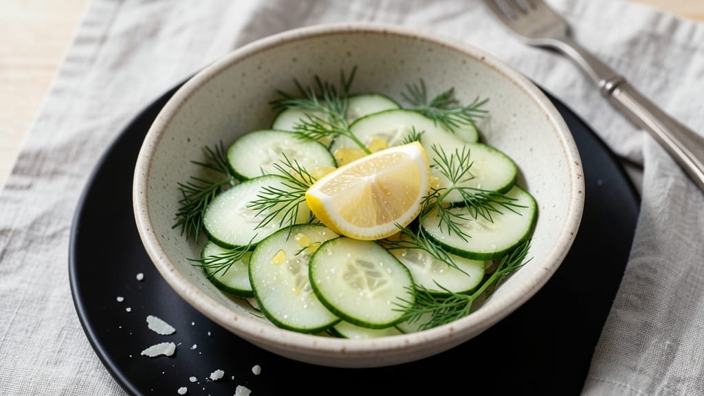 Lemon-Dill Cucumber Salad