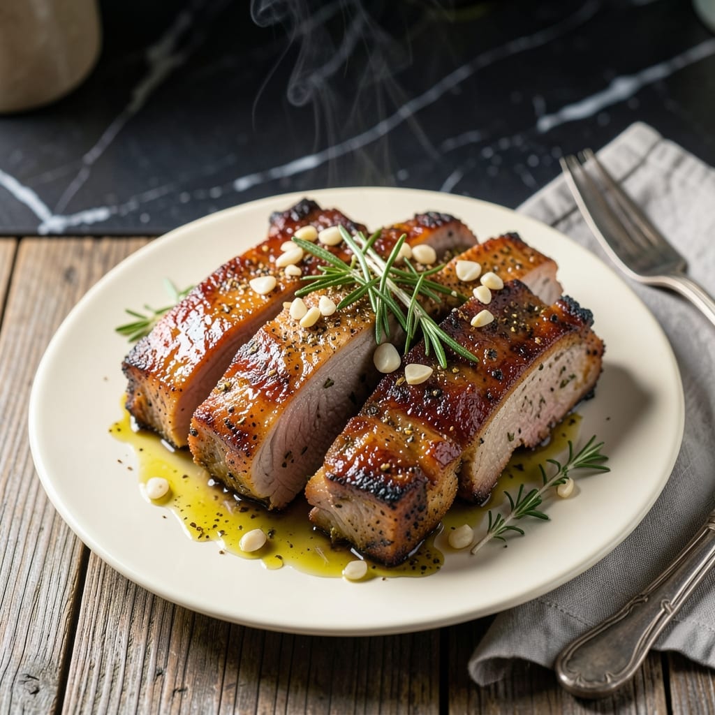 Baked Boneless Pork Loin Country Style Ribs Recipe: Slow-Roasted Tenderness With Herb Crust
