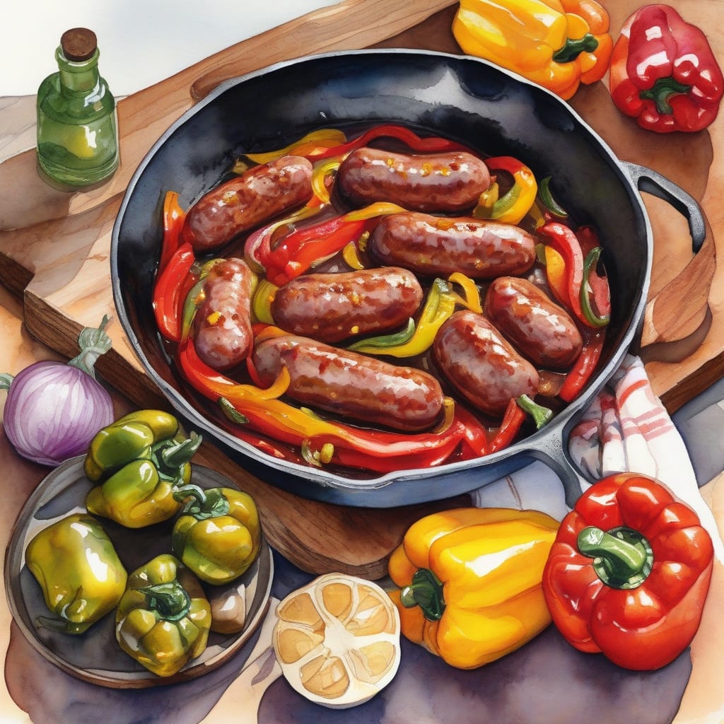 lidia bastianich sausage and peppers recipe