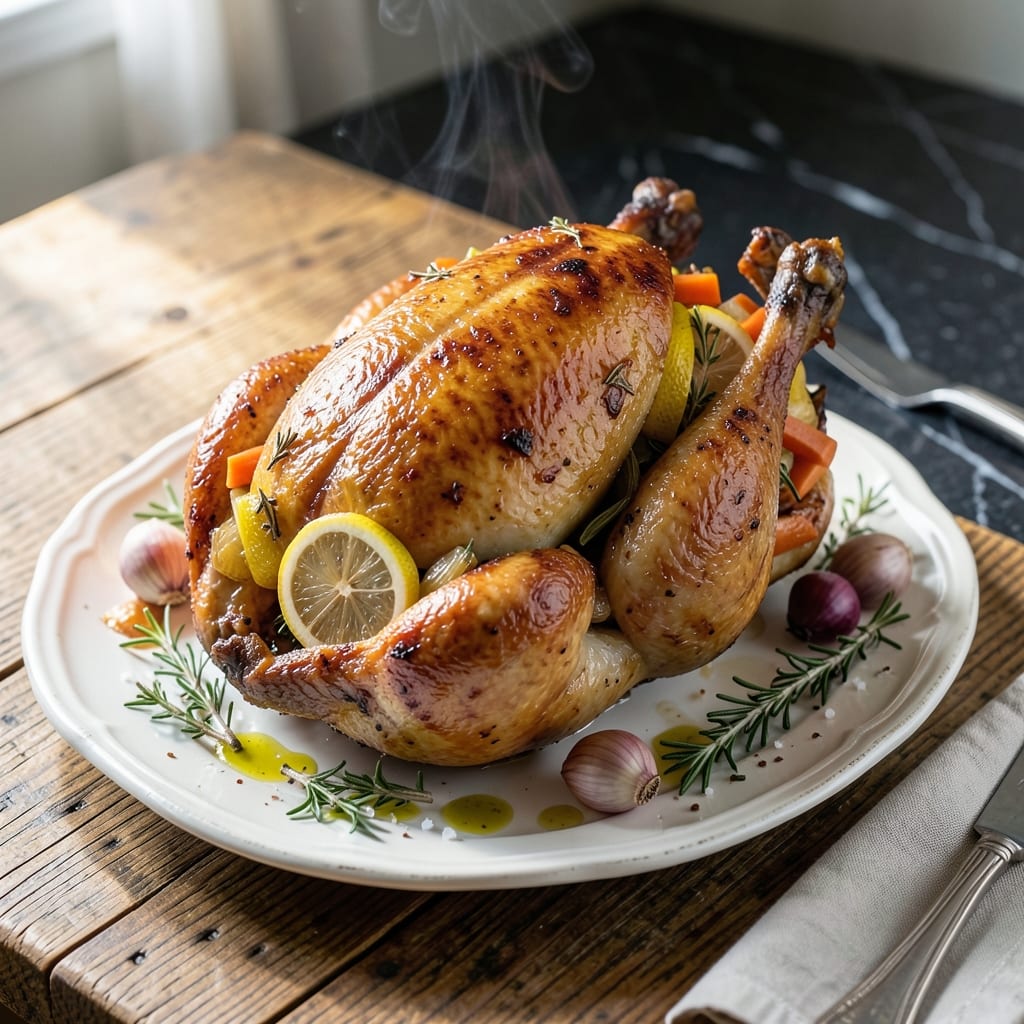 Engagement Roast Chicken Recipe Ina Garten: Herb-Infused Crispy Skin Delight