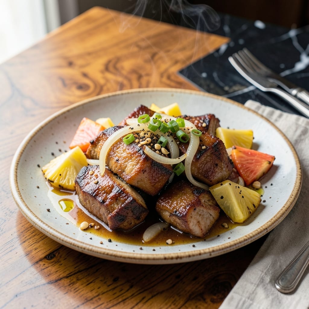 Pork With Pineapple Recipe Filipino Style: Sweet and Tangy Adobo Twist