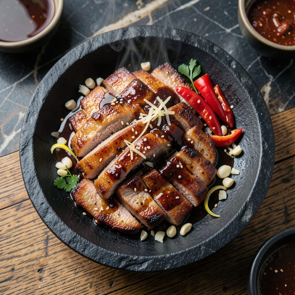 Korean Grill Pork Belly Recipe: Smoky Char with Sweet Soy Glaze