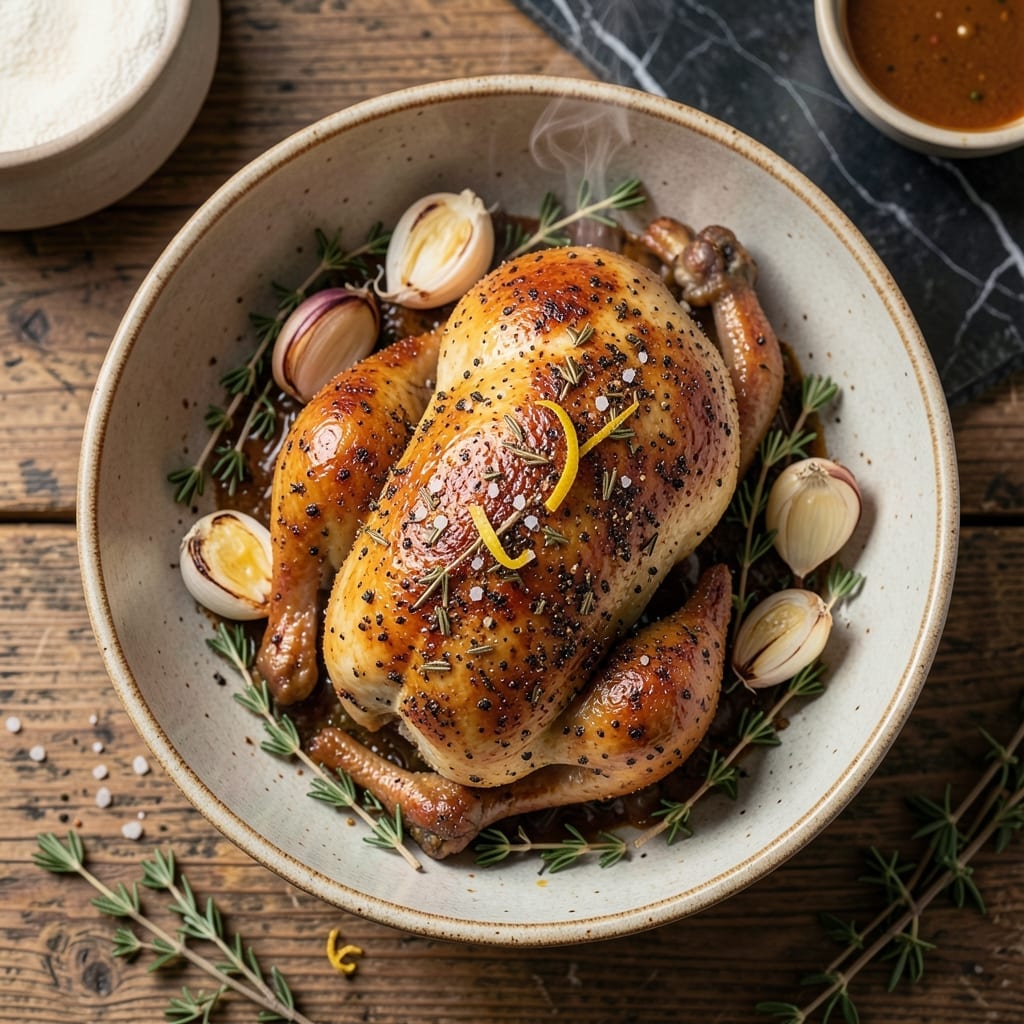 Red Barn Chicken Recipe: Farmhouse-Style Crispy Skin and Juices