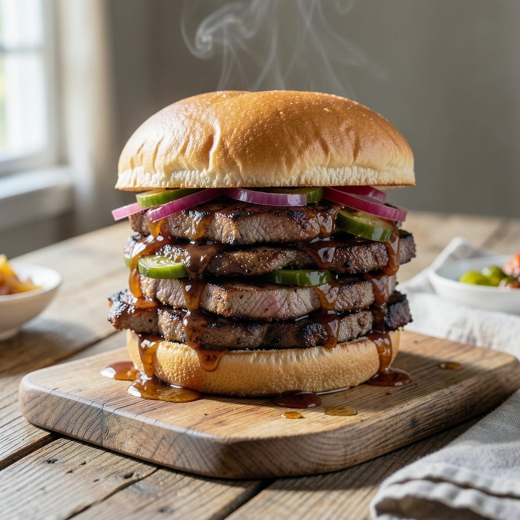 Barbecue Pork Tenderloin Sandwich Recipe: Slow-Cooked Smoky Sweetness