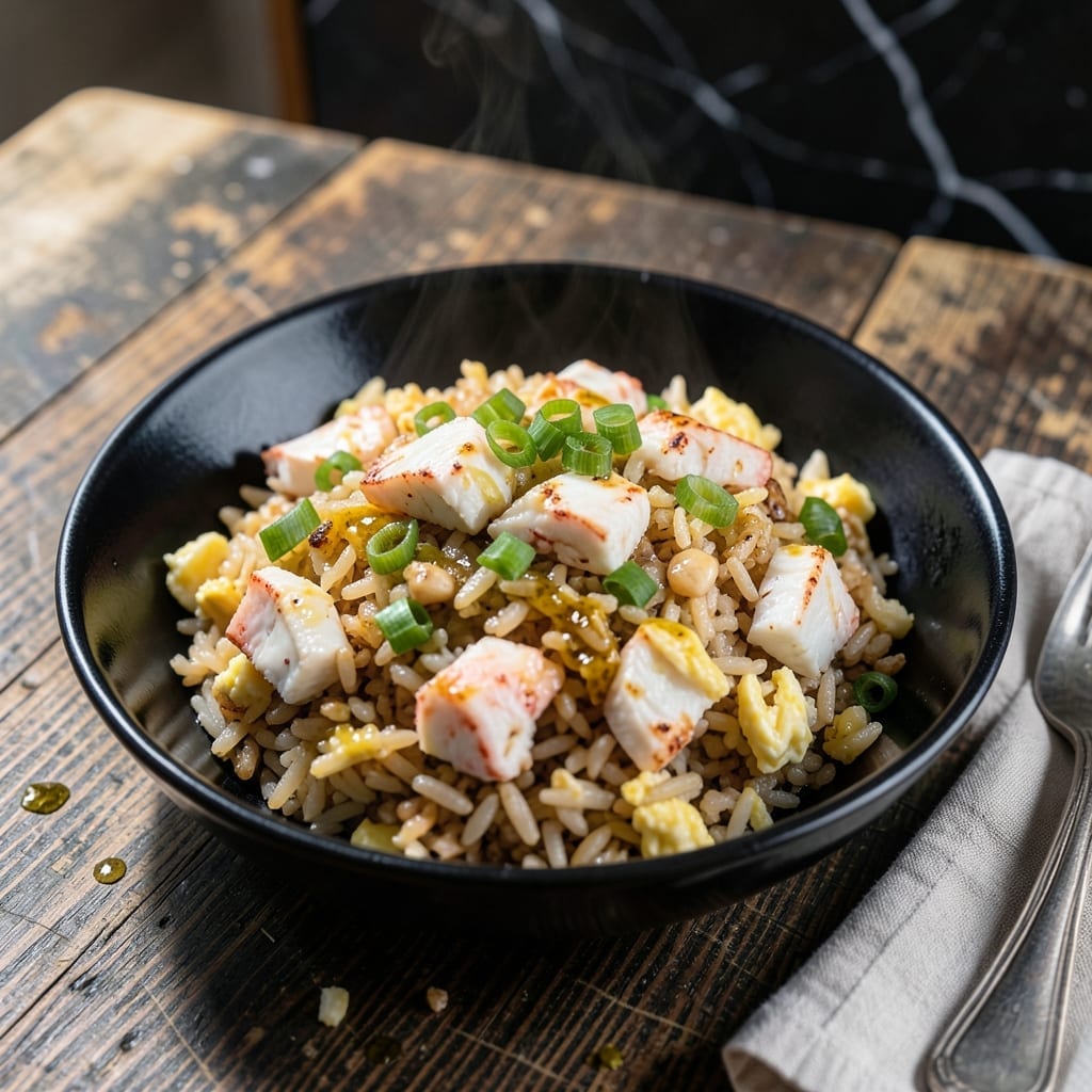 Eddie V's Crab Fried Rice Recipe: Luxe Seafood With Wok-Charred Flavor