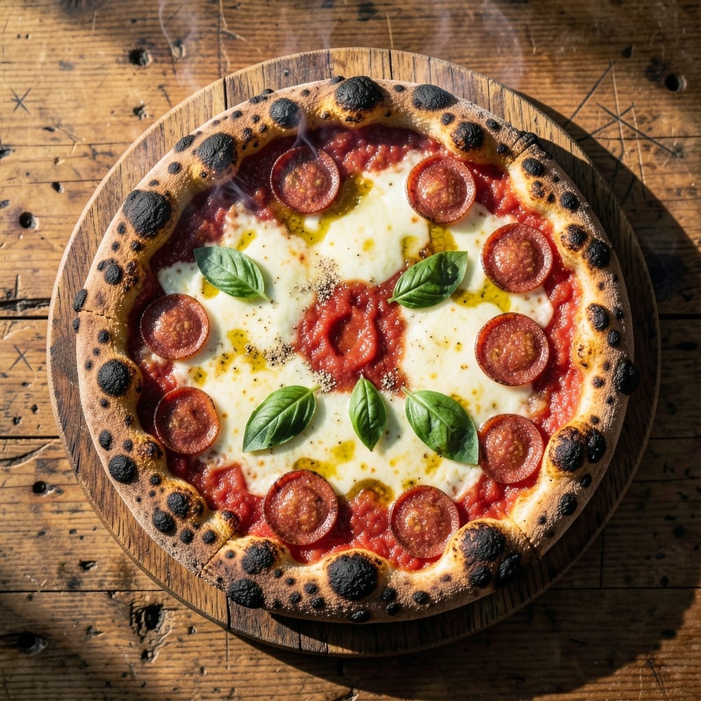 Charcoal Grill Pizza Recipe: Smoky Crust With Charred Bubble Edges