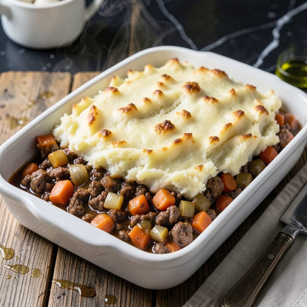 Shepherd's Pie Recipe With Worcestershire Sauce: Savory Beef and Creamy Mash Harmony