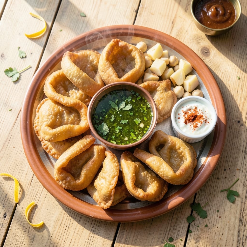 Puri Recipe Pani Puri: Crispy Hollow Balls With Spicy Water Surprise