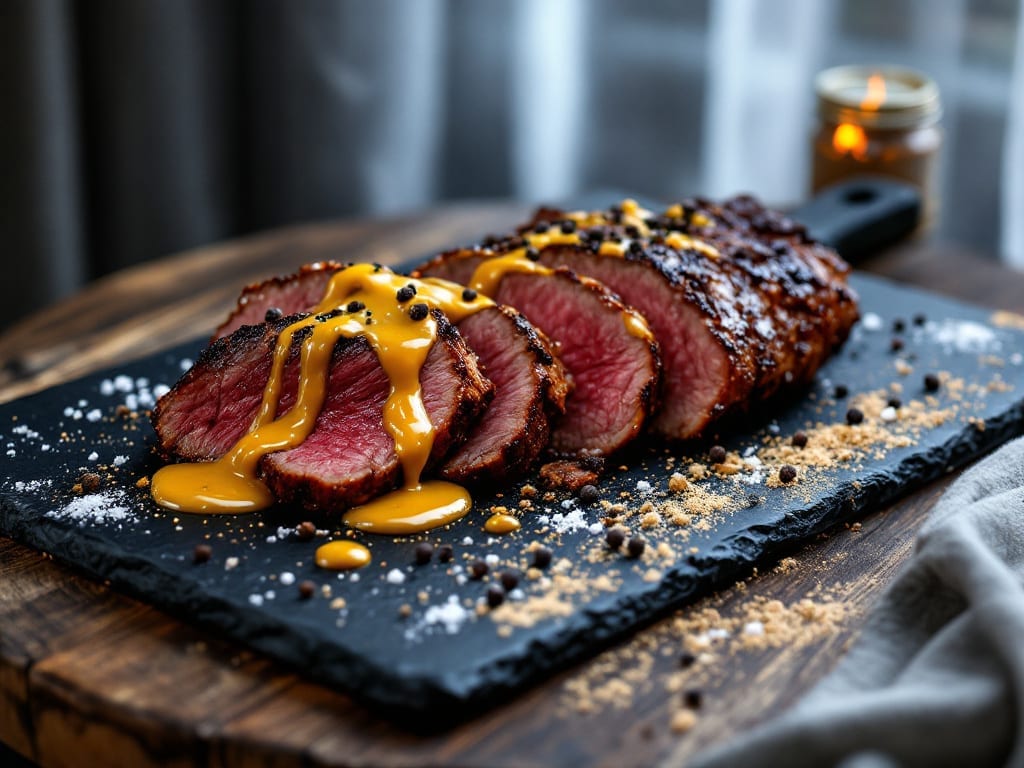 Brisket Steak Recipe: Smoky Dry-Rub Crust Meets Juicy Centers