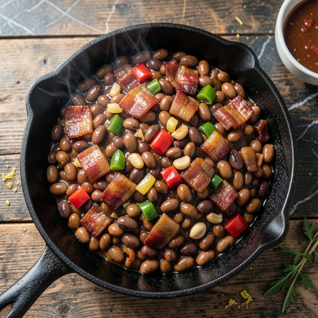 Southern Pit BBQ Beans Recipe: Smoky Sweetness With a Kick