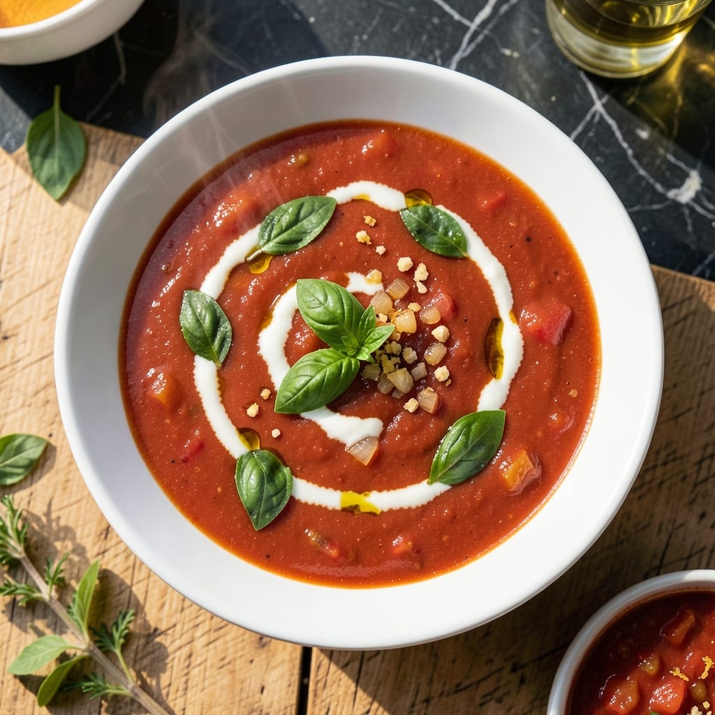 Cosi Tomato Basil Soup Recipe: Fresh Herb Aroma in Every Spoon
