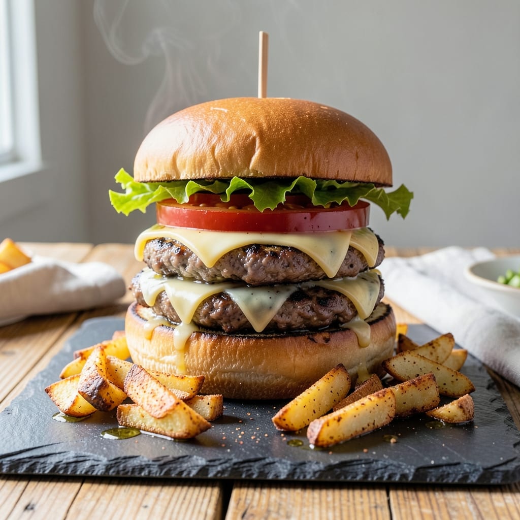 Homemade Burger Recipe No Egg: Juicy Patties Without Binders Homemade Burger Recipe No Egg: Juicy Patties Without Binders