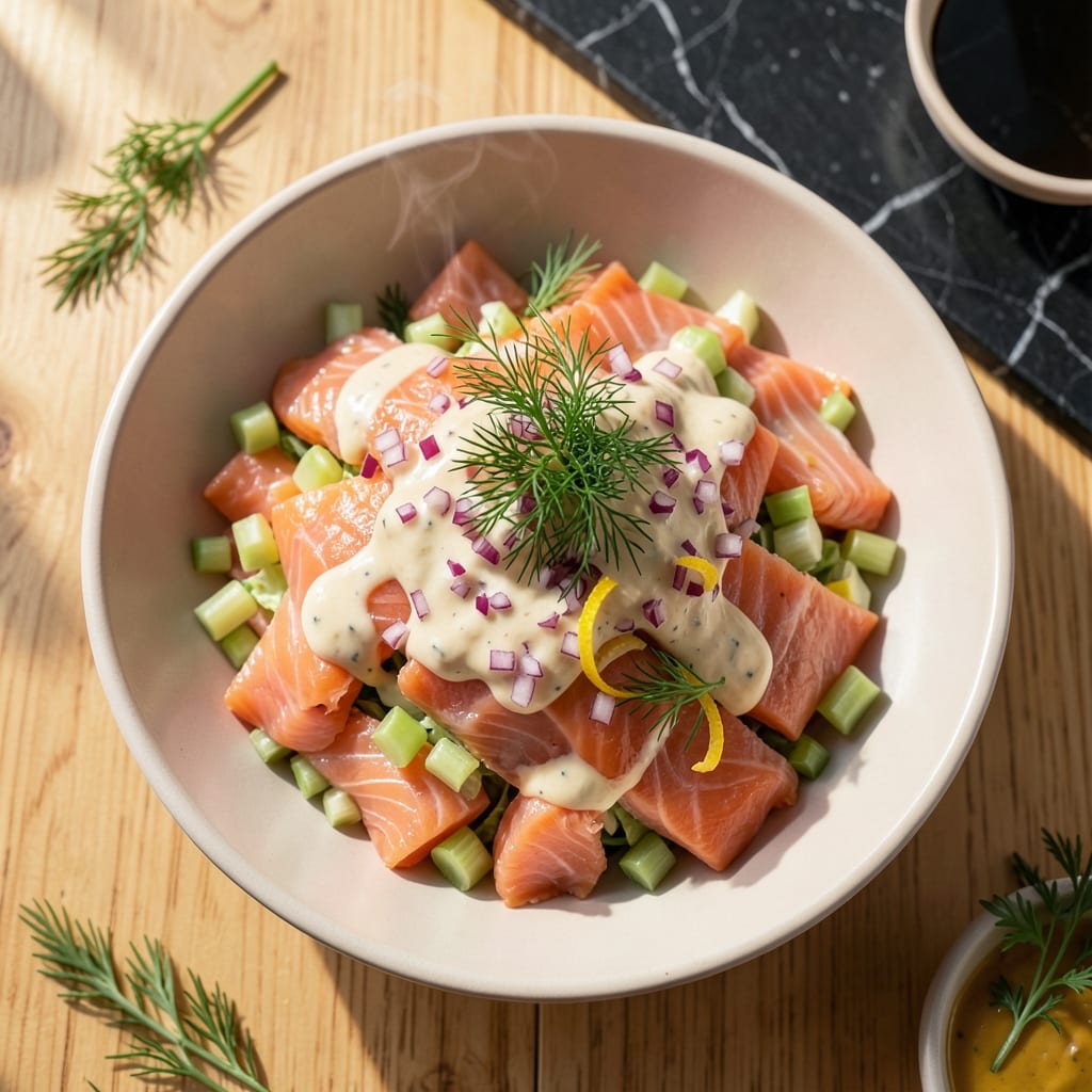 Salmon Salad Recipe With Mayo: Creamy Protein-Packed Meal
