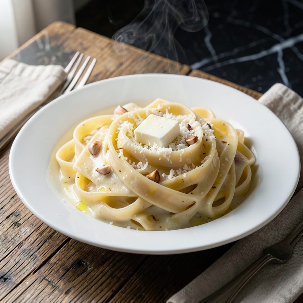 Fettuccine Alfredo Recipe With Cream Cheese and Milk: Ultra Smooth Sauce in Minutes