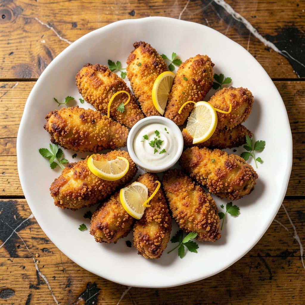 Recipe for Baked Chicken Tenders With Panko Crumbs: Golden Crispy Coating