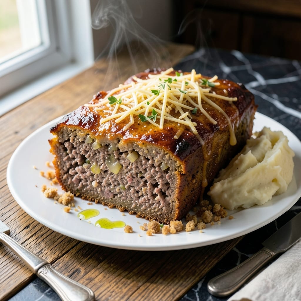 Meatloaf Recipe With Parmesan Cheese: Umami-Rich Sliceable Comfort Meatloaf Recipe With Parmesan Cheese: Umami-Rich Sliceable Comfort