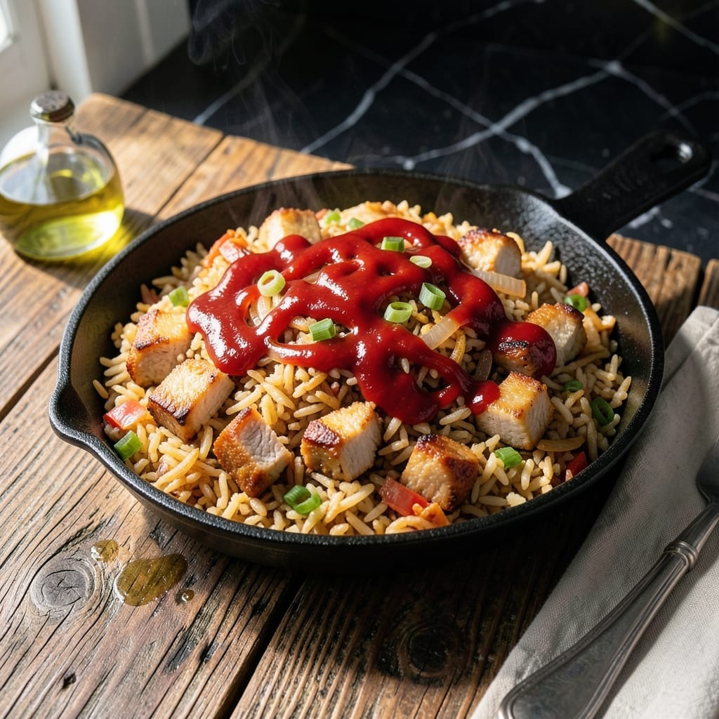 Kimchi Fried Rice Recipe With Pork: Spicy Kimchi and Pork Harmony