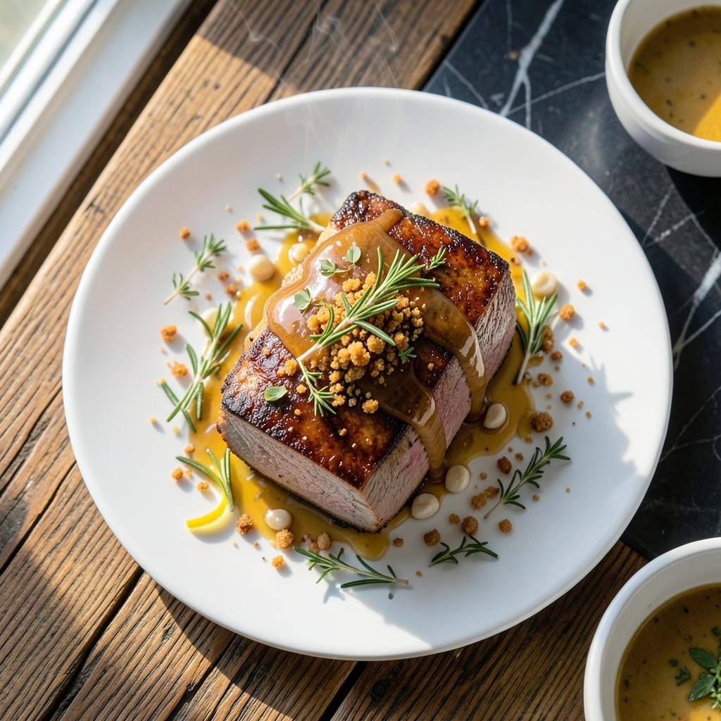 Gordon Ramsay Pork Tenderloin Recipe: Herb-Crusted Juiciness with Mustard Glaze