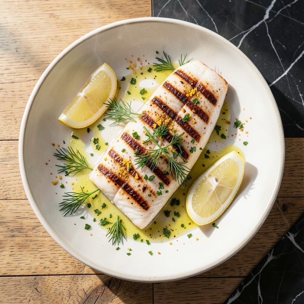 Grilled White Fish Fillet Recipe: Flaky and Moist With Lemon-Herb Brilliance