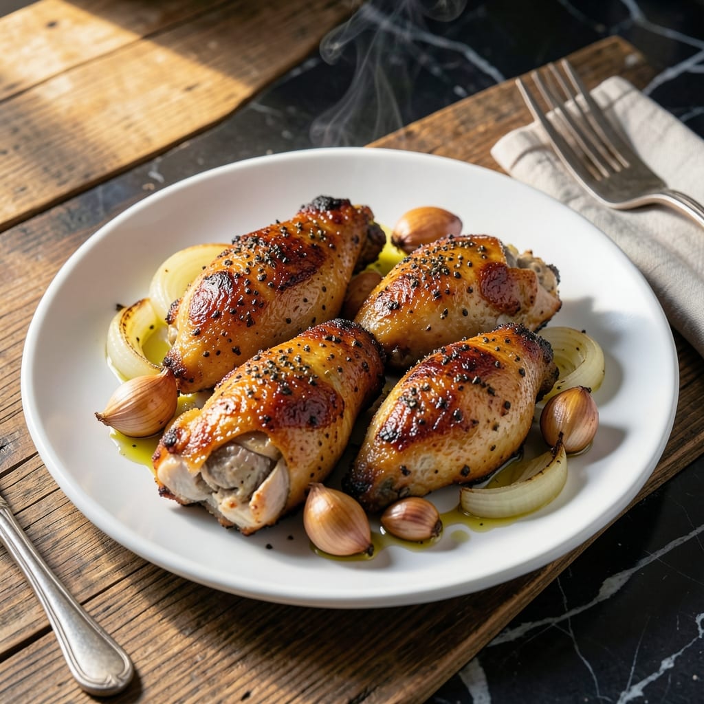 Recipe Chicken Leg Quarters Slow Cooker: Hands-Off Herb-Infused Tenderness