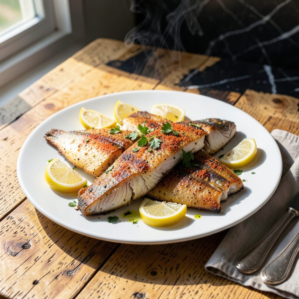 Nile Perch Recipe Pan Fried: Crispy Skin with Flaky White Flesh