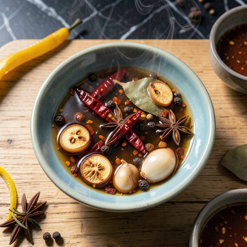 Fresh Thai Chili Oil Recipe: Fiery Aroma With Crispy Garlic Bites